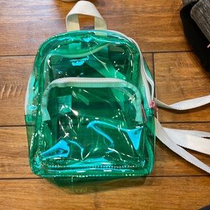 Clear backpack